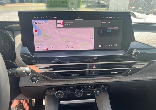 Citroen C5X cena 73900 przebieg: 11400, rok produkcji 2022 z Łaziska Górne małe 407